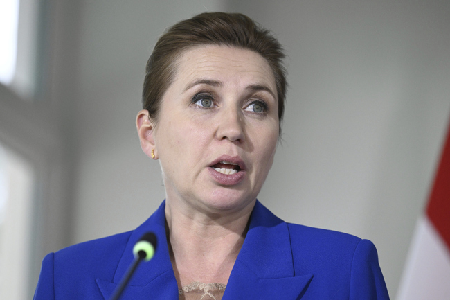 Нападението на Украйна срещу руски бази показва, че Киев се защитава успешно, заяви министър-председателката на Дания