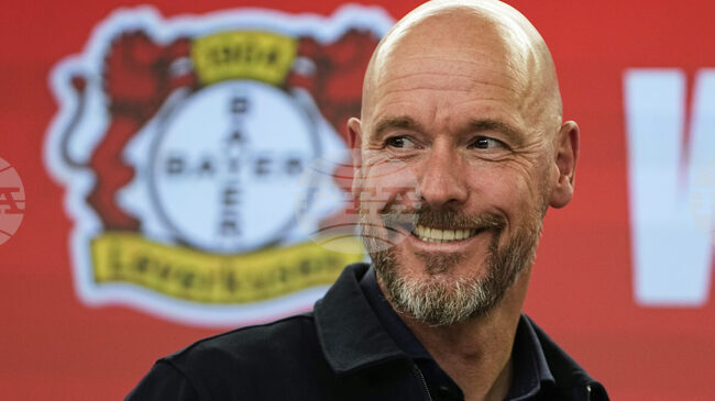 Треньорът на Байер Леверкузен Ерик тен Хаг: "Напълно концентрирани сме върху предстоящия мач за Купата на Германия"