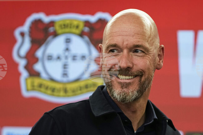 Треньорът на Байер Леверкузен Ерик тен Хаг: "Напълно концентрирани сме върху предстоящия мач за Купата на Германия"