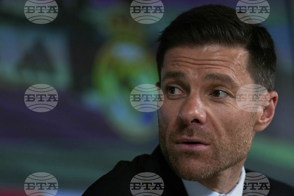 CORRECTION Spain Soccer Real Madrid Xabi Alonso