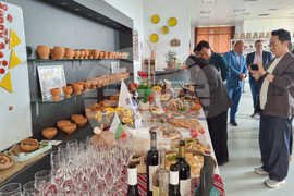 Село Маноле - южнокорейски журналисти - посещение