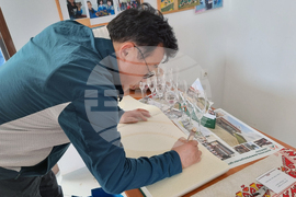 Село Маноле - южнокорейски журналисти - посещение