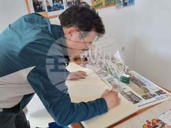 Село Маноле - южнокорейски журналисти - посещение