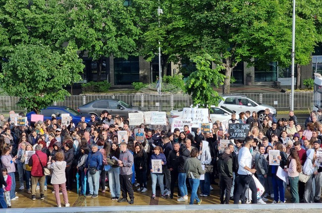 Young Doctors, Students, Medical Professionals Protest for Decent Pay