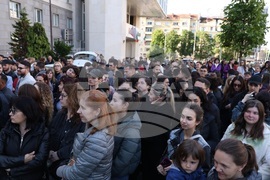 Министерство на здравеопазването - студенти и медицински специалисти - протест