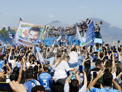 Italy Napoli Trophy Parade