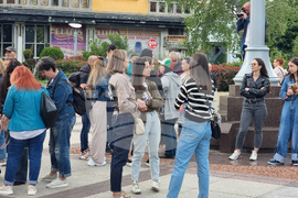 Бургас - протест - здравни работници