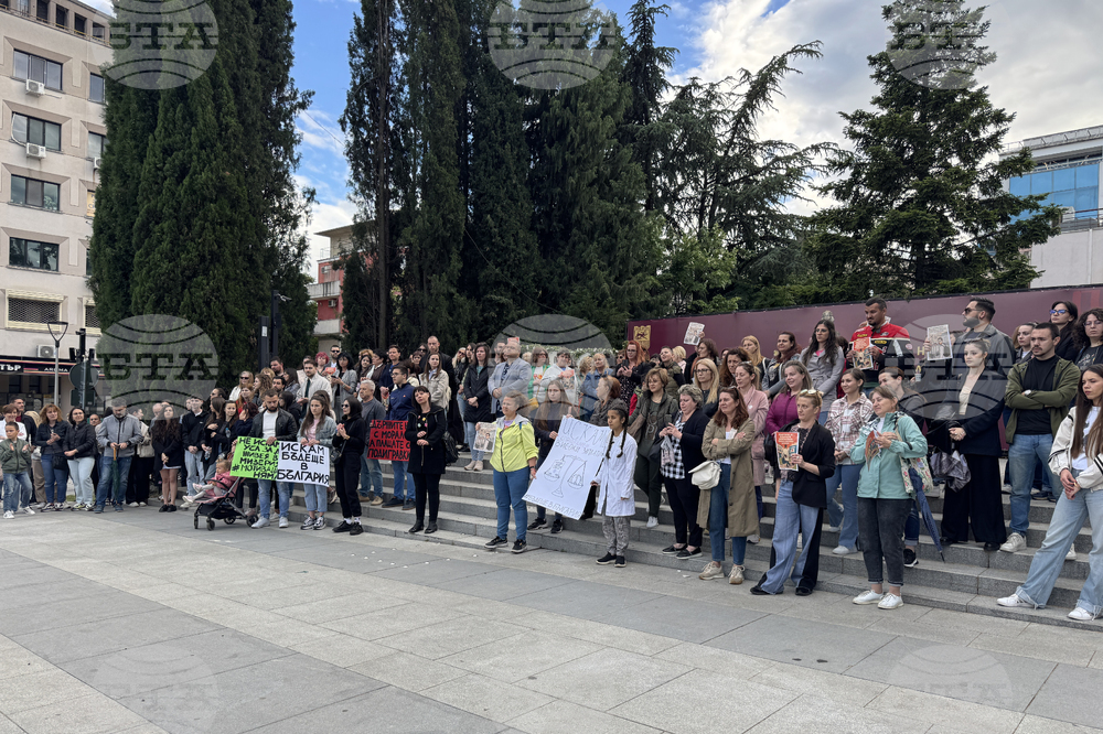 Стара Загора - медици - протест