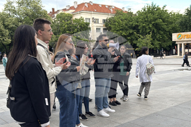 Стара Загора - медици - протест