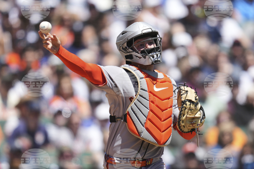 Giants Tigers Baseball