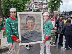 Шумен - Панайот Волов - факелно шествие 