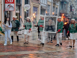 Шумен - Панайот Волов - факелно шествие 