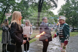 Шумен - Панайот Волов - факелно шествие 