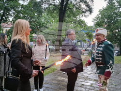 Шумен - Панайот Волов - факелно шествие 