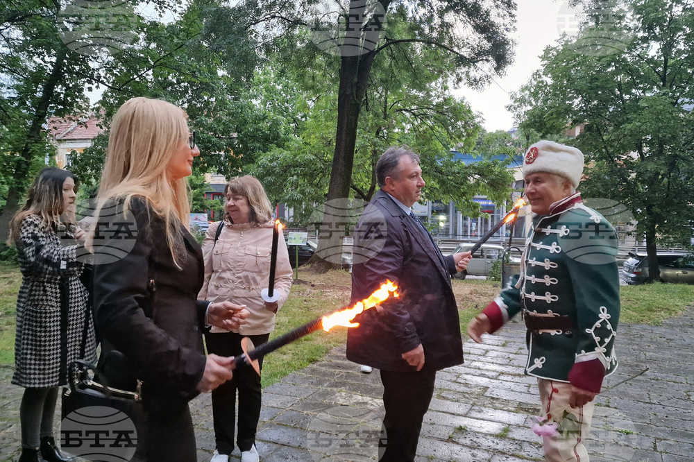 Шумен - Панайот Волов - факелно шествие