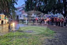 Шумен - Панайот Волов - факелно шествие 