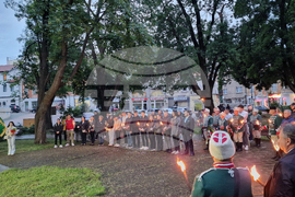 Шумен - Панайот Волов - факелно шествие 