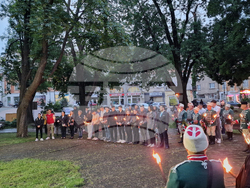 Шумен - Панайот Волов - факелно шествие 