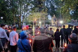 Шумен - Панайот Волов - факелно шествие 