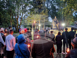 Шумен - Панайот Волов - факелно шествие 