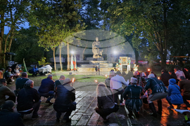 Шумен - Панайот Волов - факелно шествие 