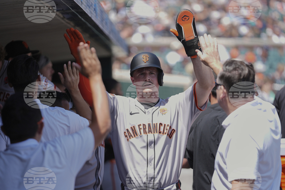 Giants Tigers Baseball