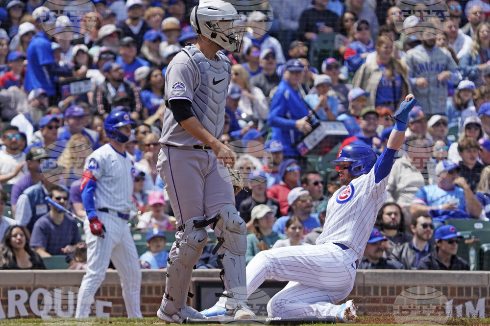 Rockies Cubs Baseball