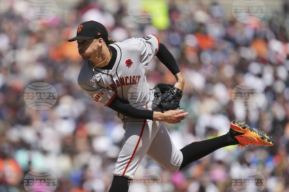 Giants Tigers Baseball