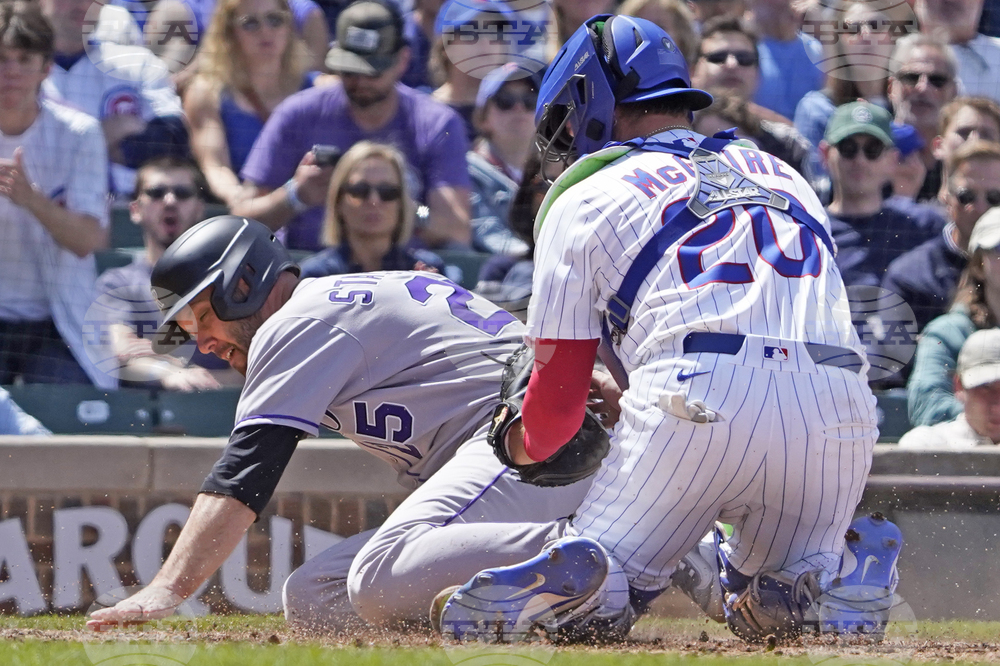 Rockies Cubs Baseball
