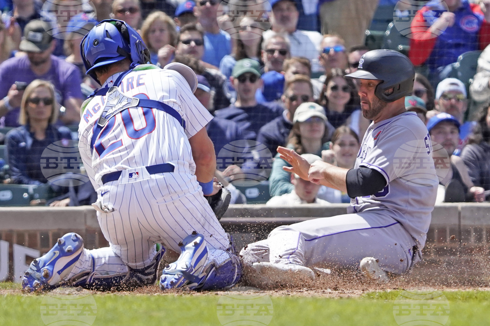 Rockies Cubs Baseball