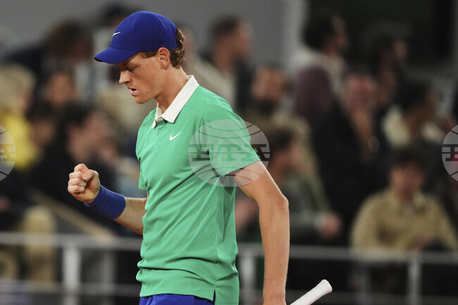 Яник Синер продължава във втория кръг на Откритото първенство по тенис на Франция