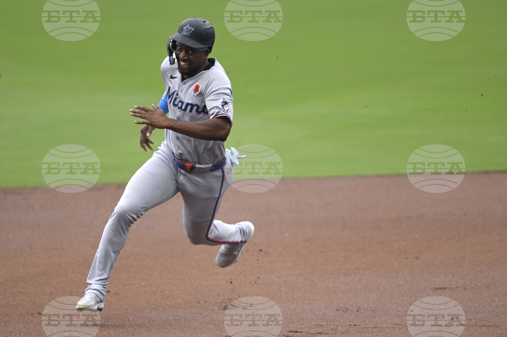 Marlins Padres Baseball