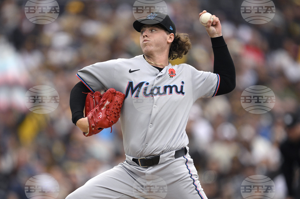 Marlins Padres Baseball