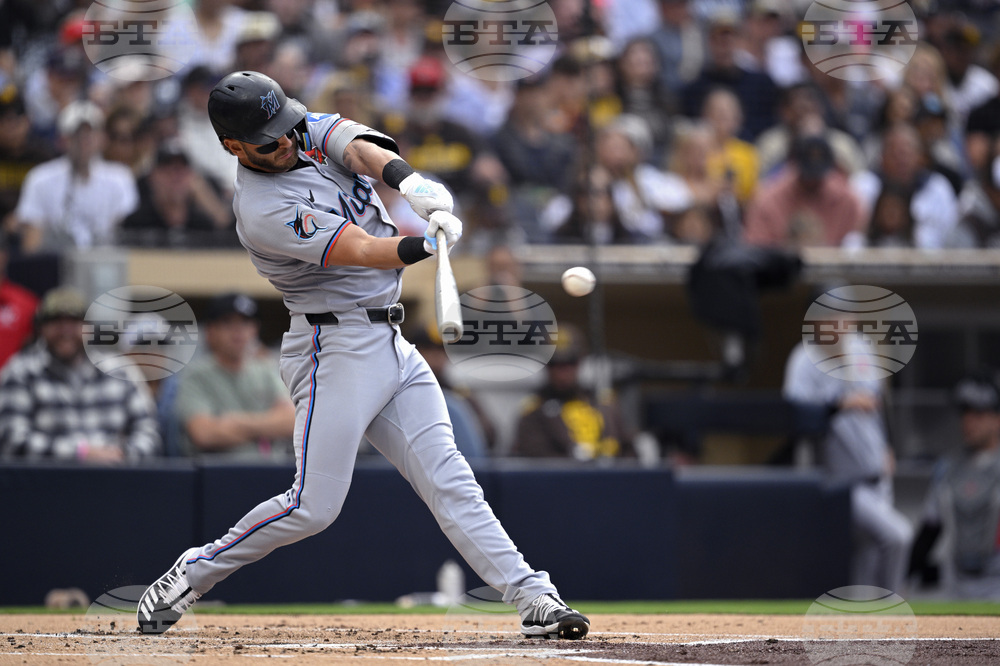 Marlins Padres Baseball