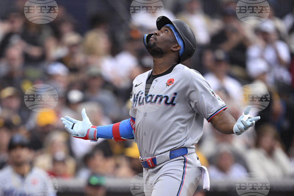 Marlins Padres Baseball