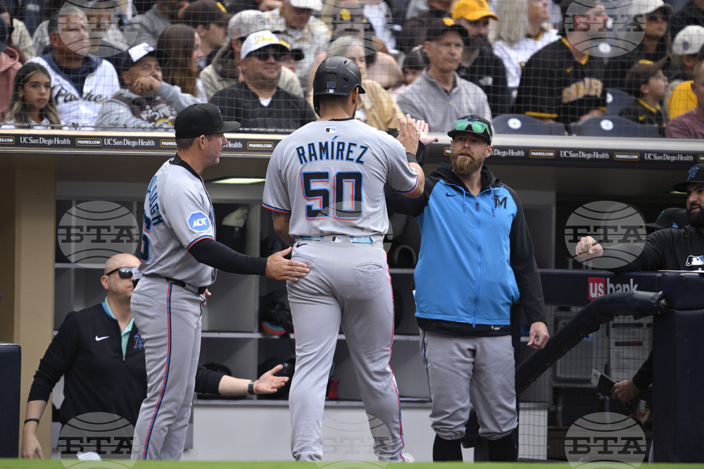 Marlins Padres Baseball