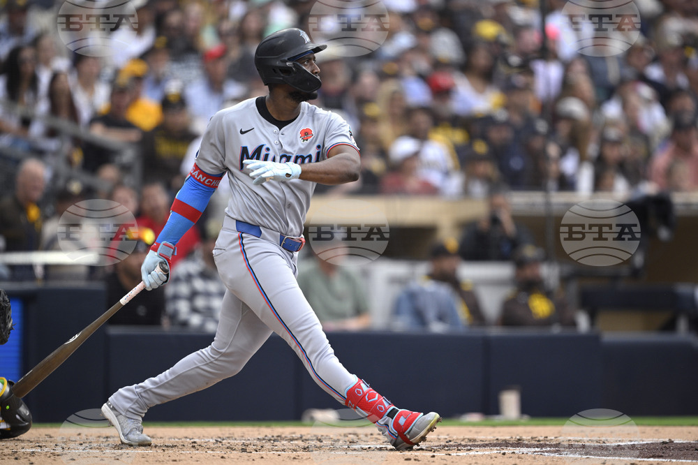 Marlins Padres Baseball