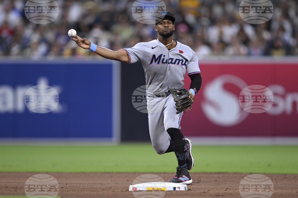 Marlins Padres Baseball