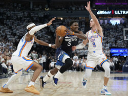 Thunder Timberwolves Basketball