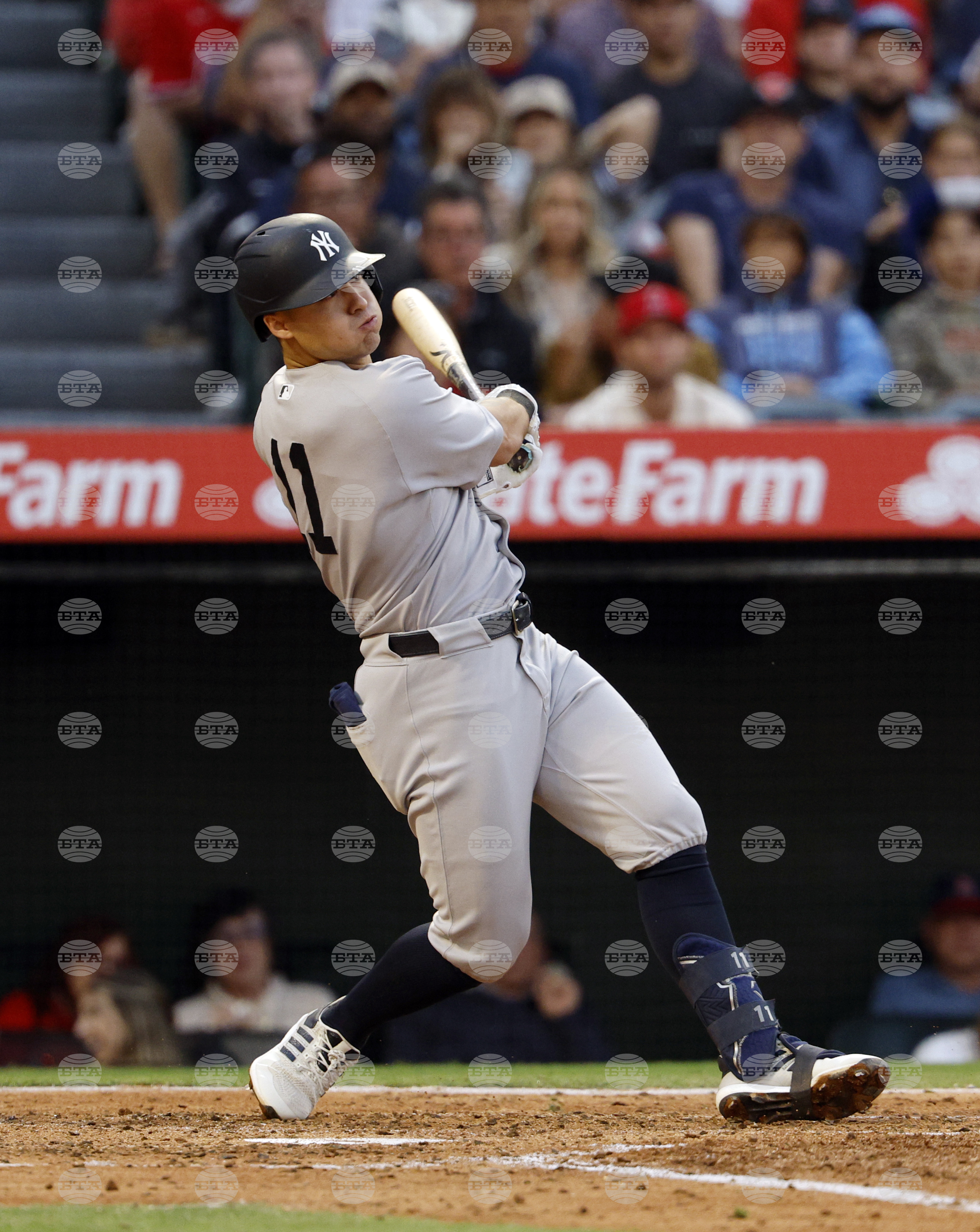 Yankees Angels Baseball