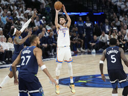 Thunder Timberwolves Basketball