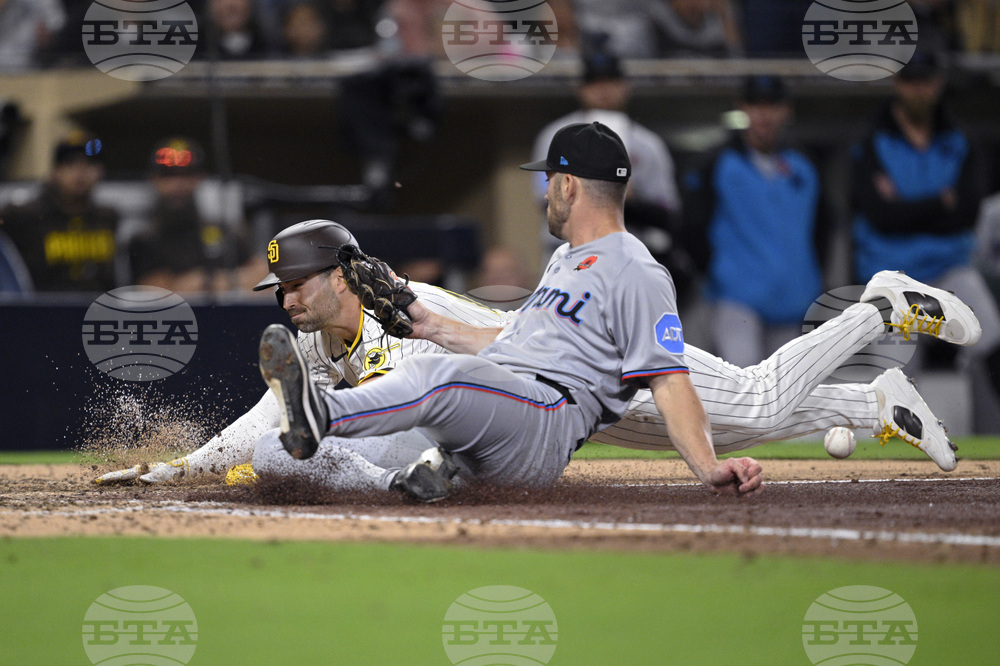 Marlins Padres Baseball
