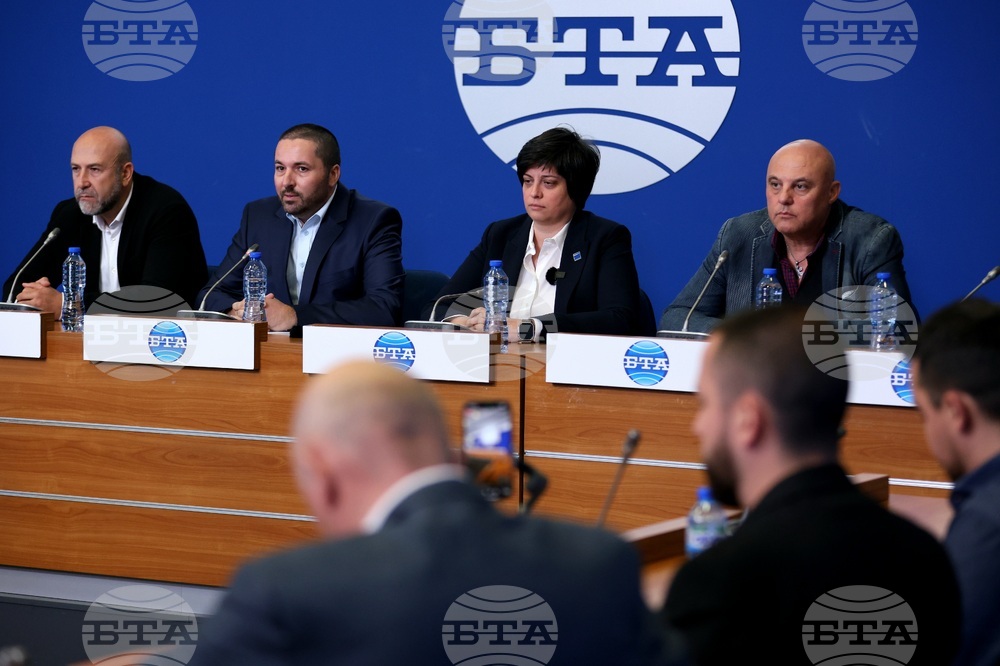 Национален пресклуб на БТА София -  Николай Попов - пресконференция