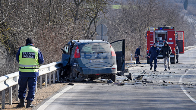 При 14 катастрофи в страната през изминалото денонощие са пострадали 16 души