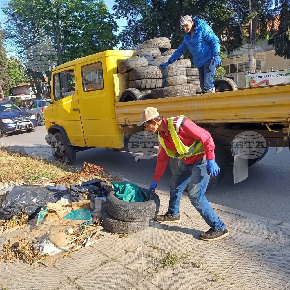 В Петрич започва акция за събиране на изхвърлени автомобилни гуми