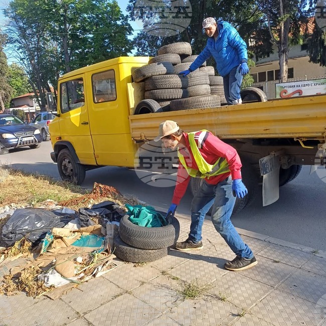В Петрич започва акция за събиране на изхвърлени автомобилни гуми