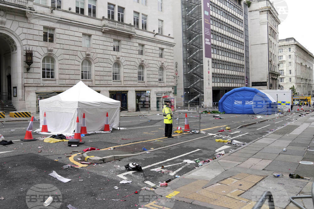 Britain Liverpool Car Ramming
