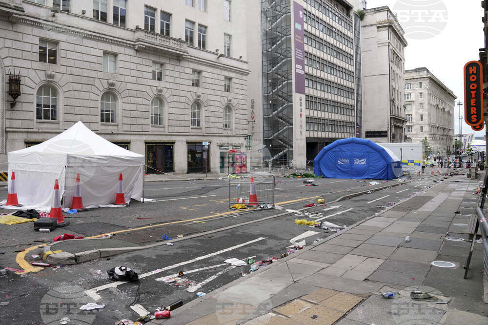 Britain Liverpool Car Ramming