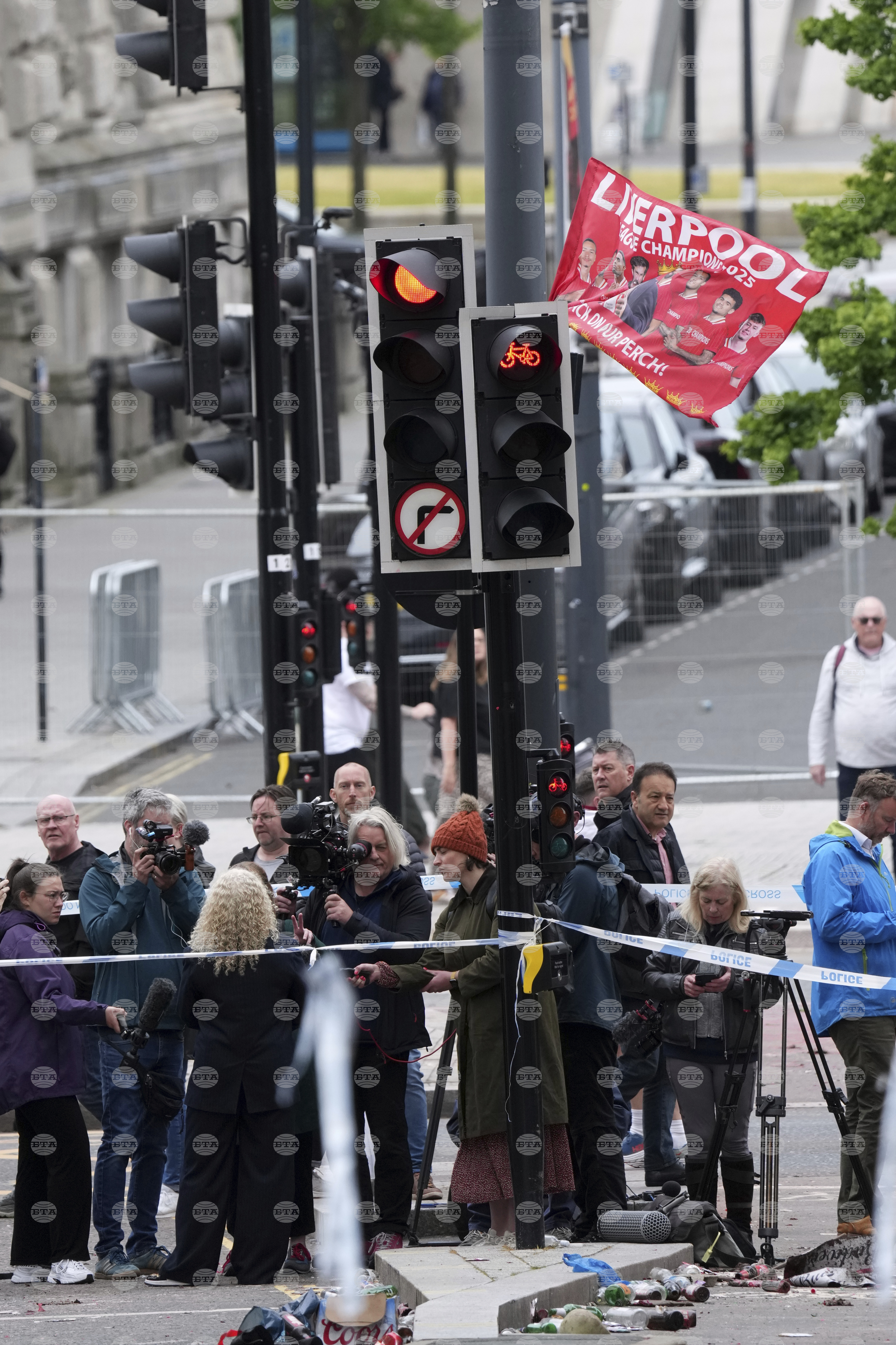 Britain Liverpool Car Ramming