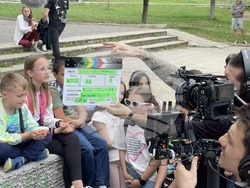 Започнаха снимките на новия български филм „Един грам живот“. Снимка: екип